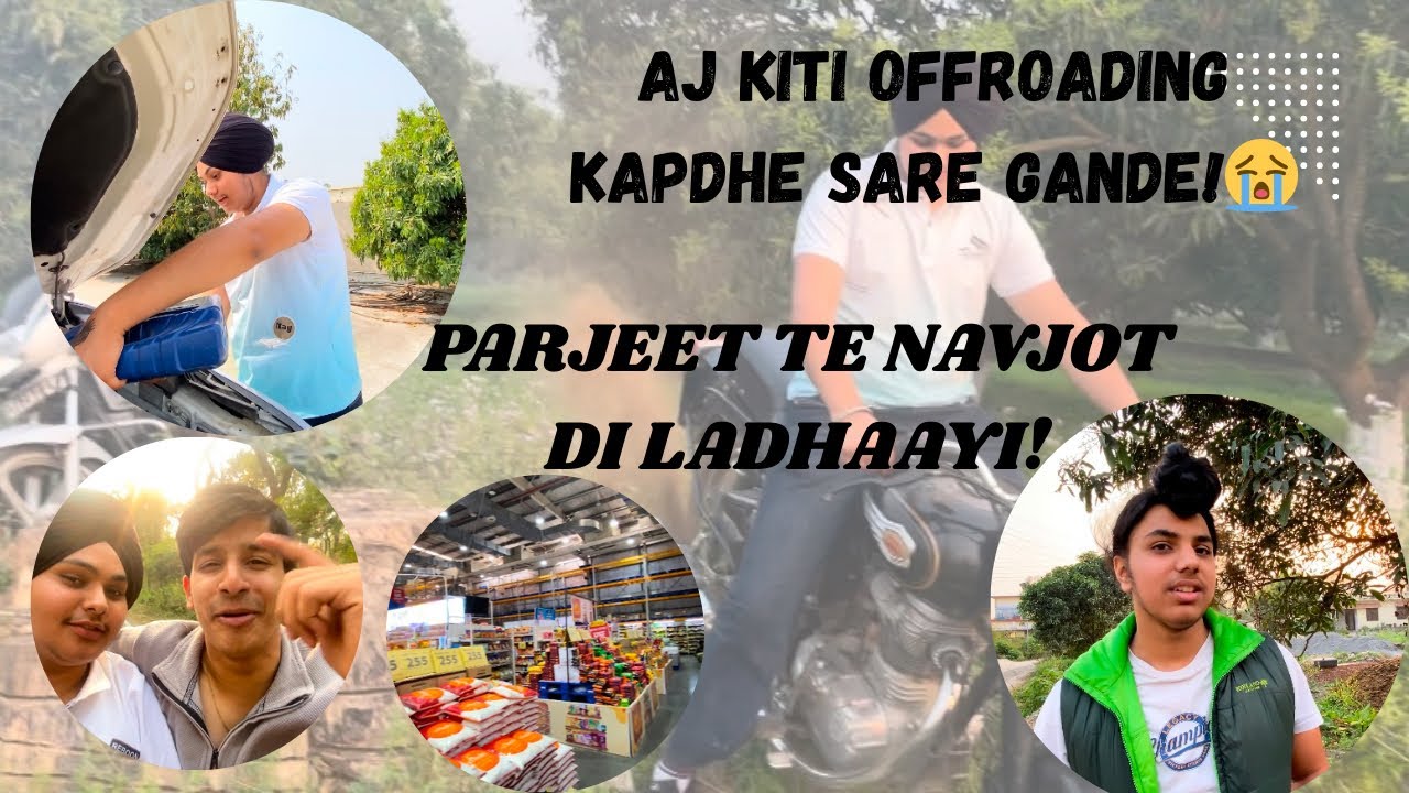 Aaj kitti offroading ……………#viral #vlogging #trending #punjabivlog #popular 