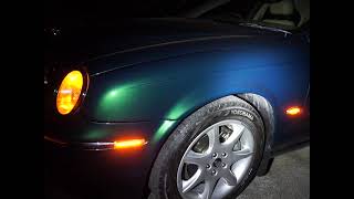 Player Profile Jaguar S Type FUNCTIONAL additional side indicators replacing the OE reflectors