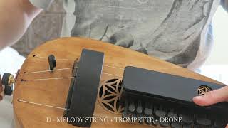 Trompette string presentation   hurdy gurdy   Fairygurdies