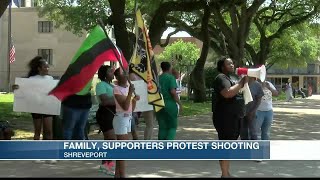 Family, supporters protest death of Joseph Taylor