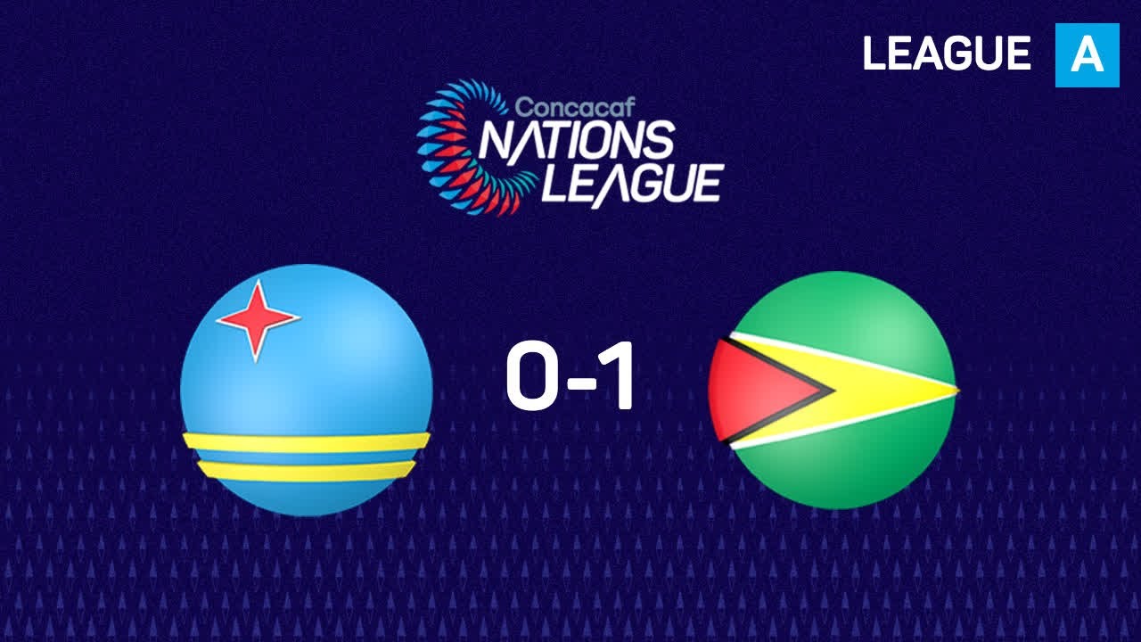 👀 Watch the best moments of Guyana's 1-0 victory
