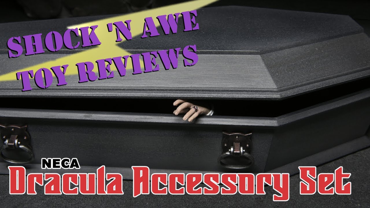 NECA Universal Monsters Dracula Accessory Set Review - YouTube