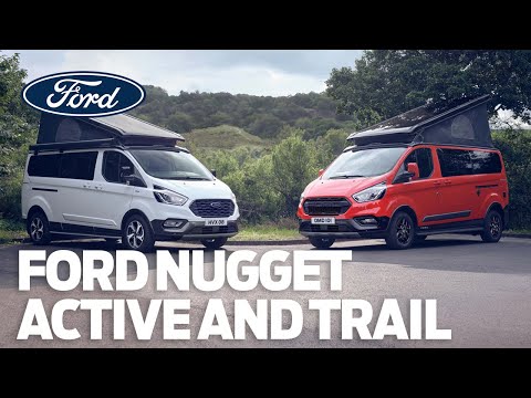 Au Suisse Caravan Salon, Ford présente en première suisse les nouvelles variantes Active et Trail de sa gamme Nugget.