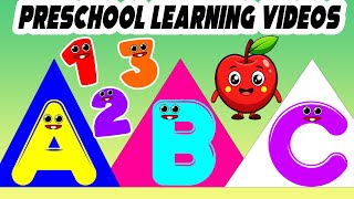 ABC Phonics Song | Preschool Learning Videos | Kindergarten Learning Videos | Phonics Song For Kids