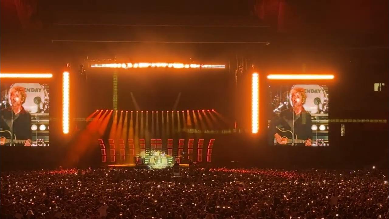 Green day time of your life live at wembley 2024 youtube