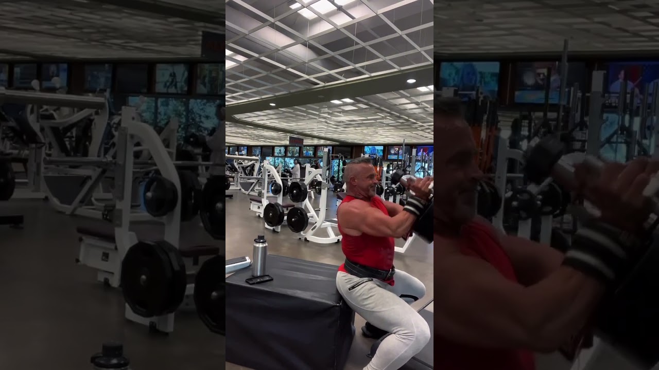 If you’re looking for a different way to hit your chest, try these seated T-Bar chest presses