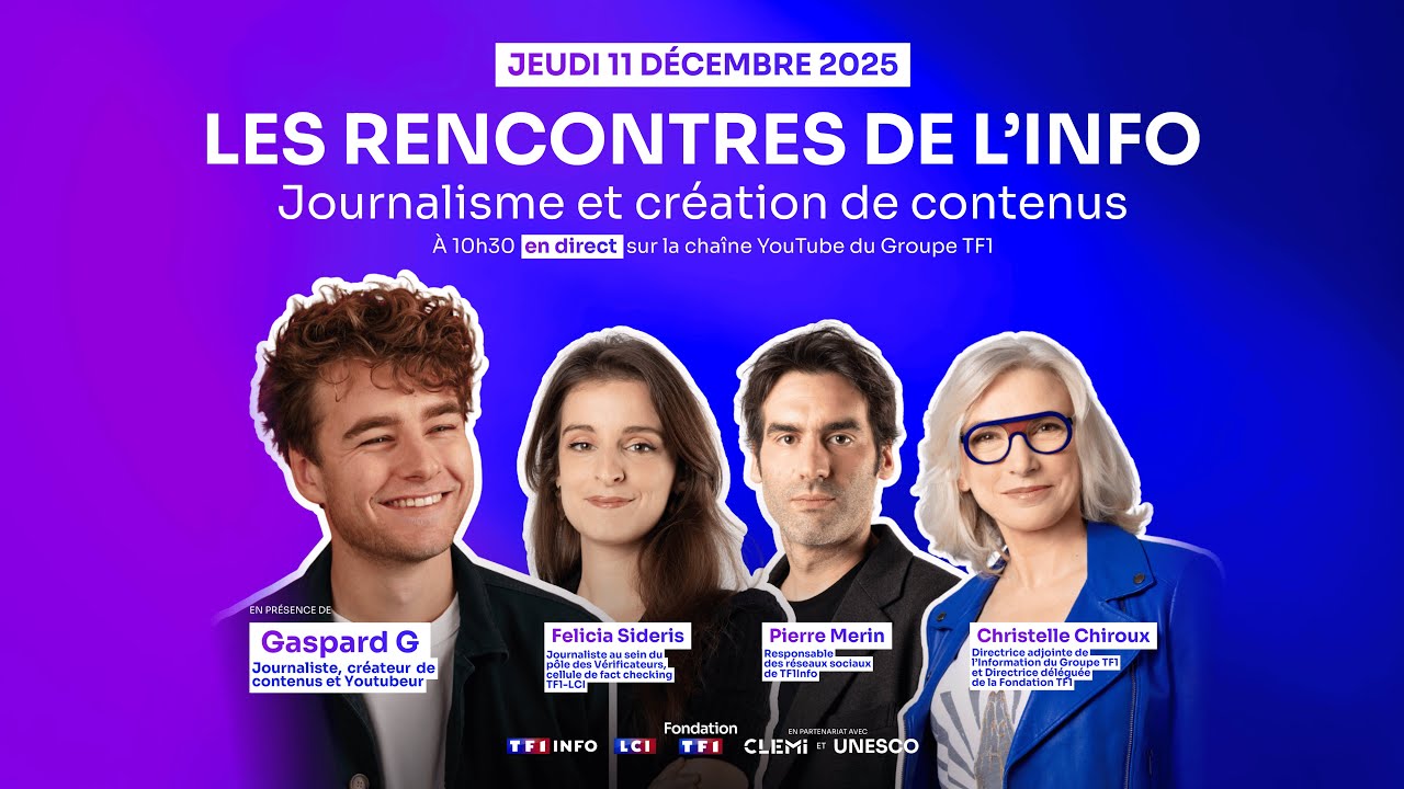 Les Rencontres de l'info - Journalisme et création de contenus