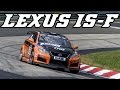 Lexus isf ccsr racing at nrburgring vln