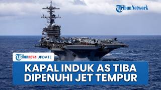 Amid a ceasefire, the third US aircraft carrier, the USS George Bush, arrives near Iranian waters.