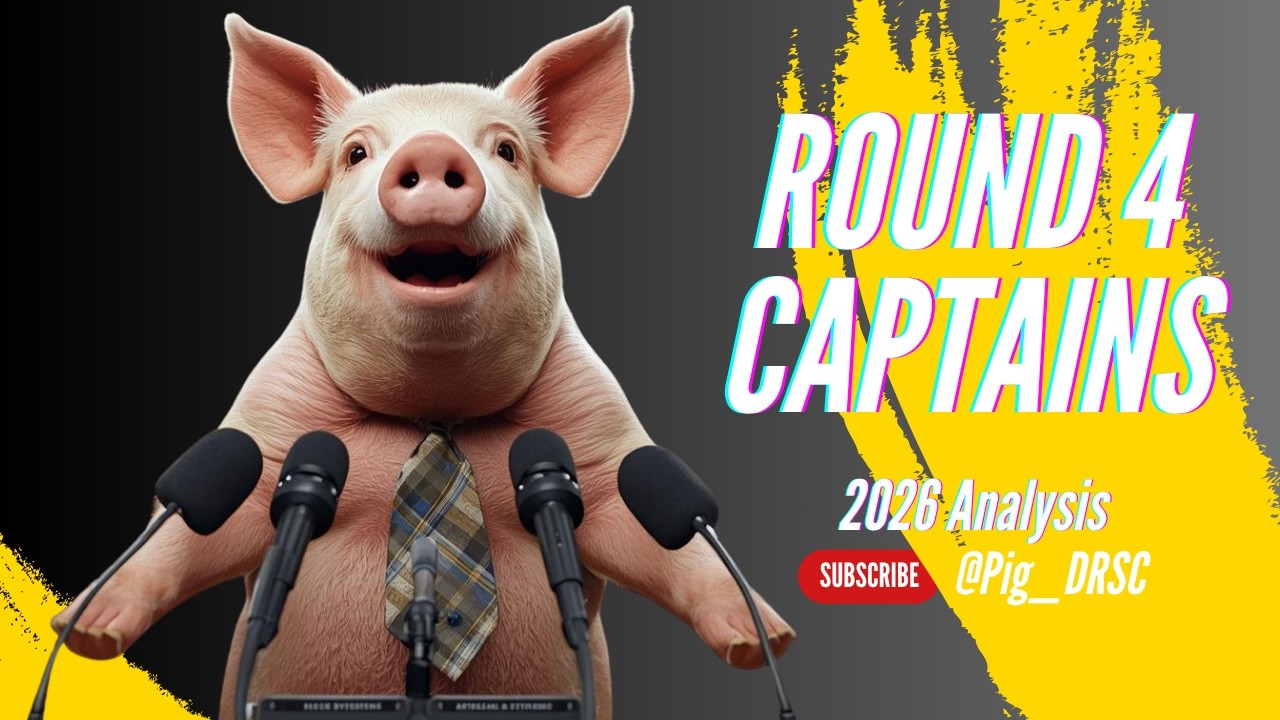 Pig’s *ROUND 4* Captaincy Options | AFL SuperCoach 2026