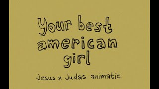 Mitski - Your Best American Girl (Judas x Jesus animatic) Resimi