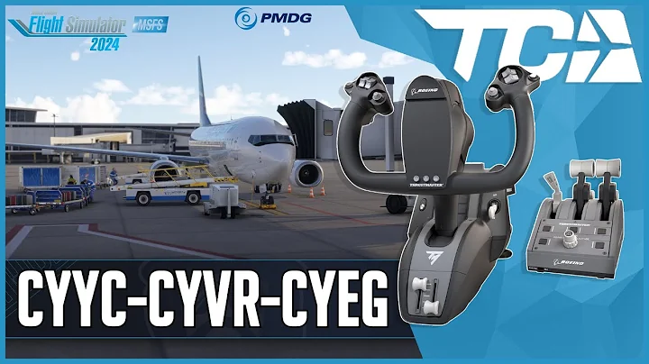 *PRE-RELEASE* PMDG 737-800 for MSFS2024 | Real World WestJet OPS | Thrustmaster TCA Boeing Yoke