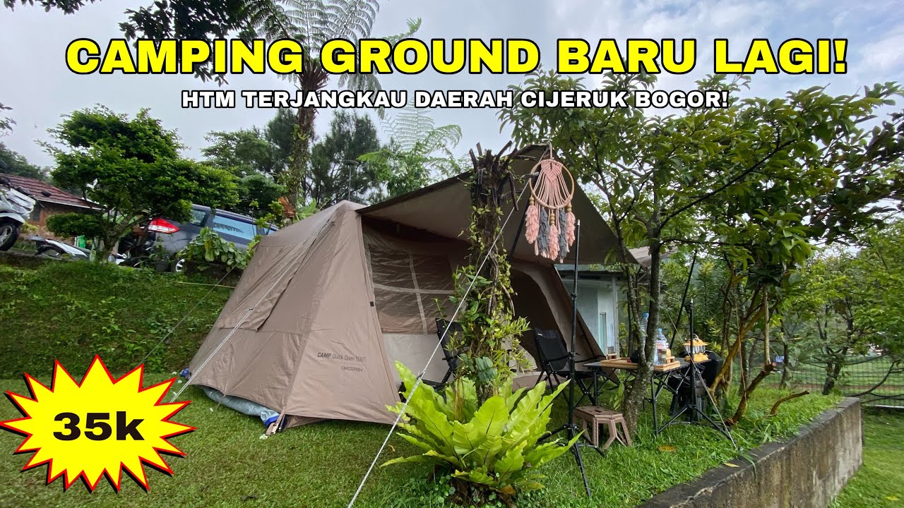 ADA CAMPING GROUND BARU LAGI DI CIJERUK BOGOR ‼️MURAH BANGET‼️SACHANDI 8 CAMP❗️