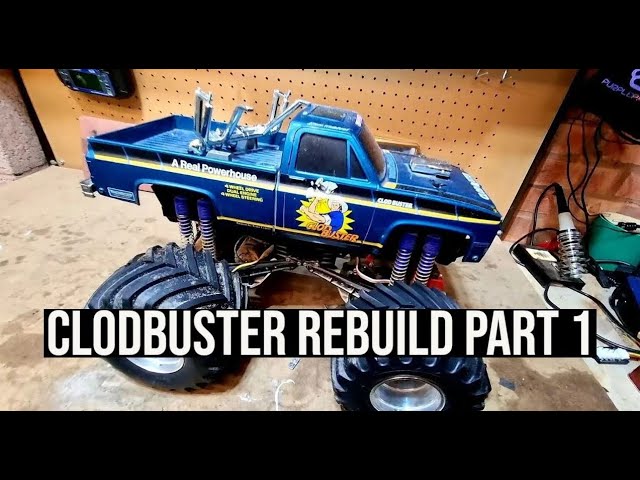 Tamiya Clodbuster rebuild Part 1 - YouTube