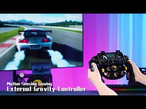 Конструктор руль Ferrari steering wheel симулятор руля суперкара гоночного автомобиля для детей и взрослых ,833 детали, Ассорти, видео 1