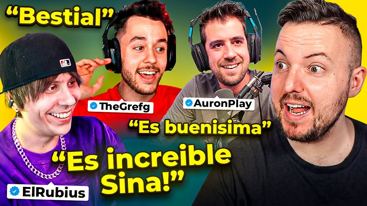 Así REACCIONAN streamers FAMOSOS a 