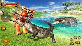 Wild Tiger Simulator 3d animal games Gameplay Android/iOS #2 Dishoomgameplay screenshot 4