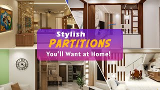 ✨ Transform Your Space with Smart & Stylish Partition Designs!