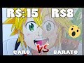 Caro vs Barato / Faber-Castell vs Bic ( Batalha de Cores)
