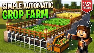 BEST Automatic Crop Farm in Minecraft 26.3