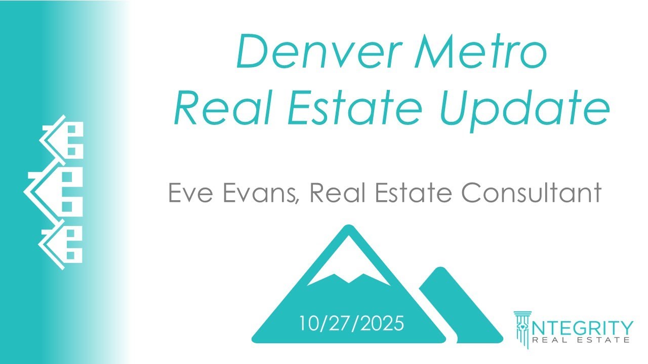 Denver Metro Real Estate Update for October 27, 2025 - YouTube