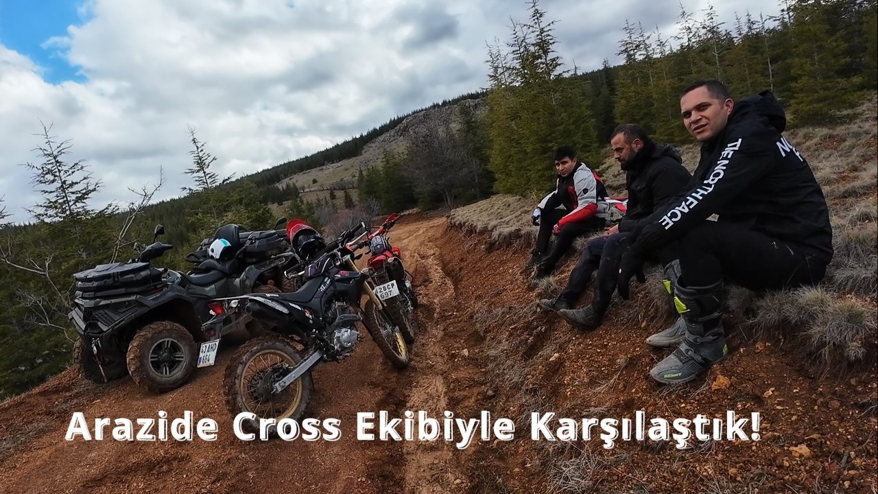 Arazide Cross Ekibiyle Karşılaştık! | Offgrid ATV Macerası