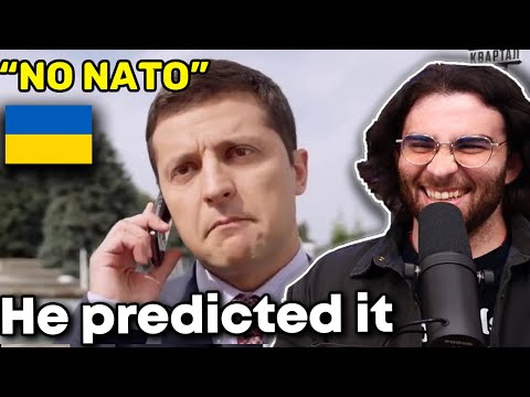 Thumbnail for Ukraine President Zelensky''s Genius Comedy Predicted This | HasanAbi Reacts