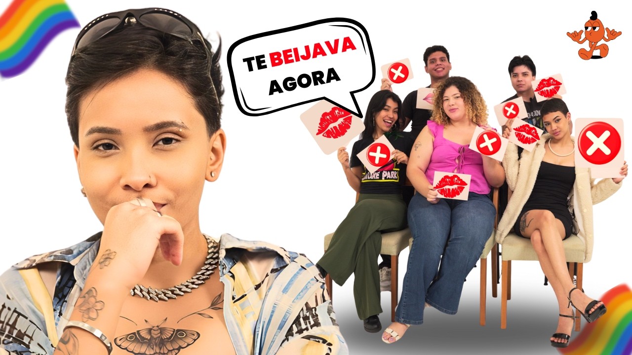 PEGA OU PASSA LGBT 🏳️‍🌈 — Será que rolou beijo?