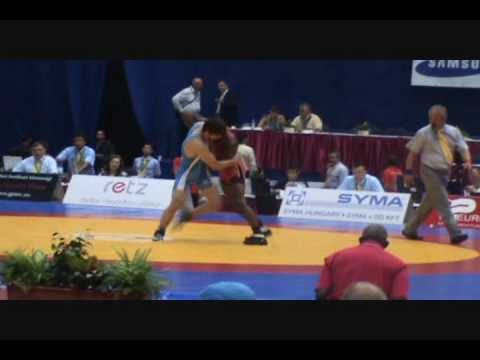 Ellis Coleman (USA) dec. Mohsen Ghasemi (IRI) 2nd repechage at 66 kg Greco-Roman at Junior Worlds