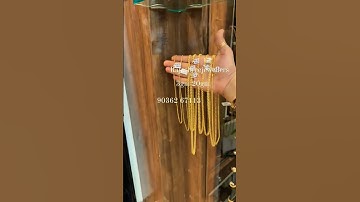 only 3 grams gold chains design