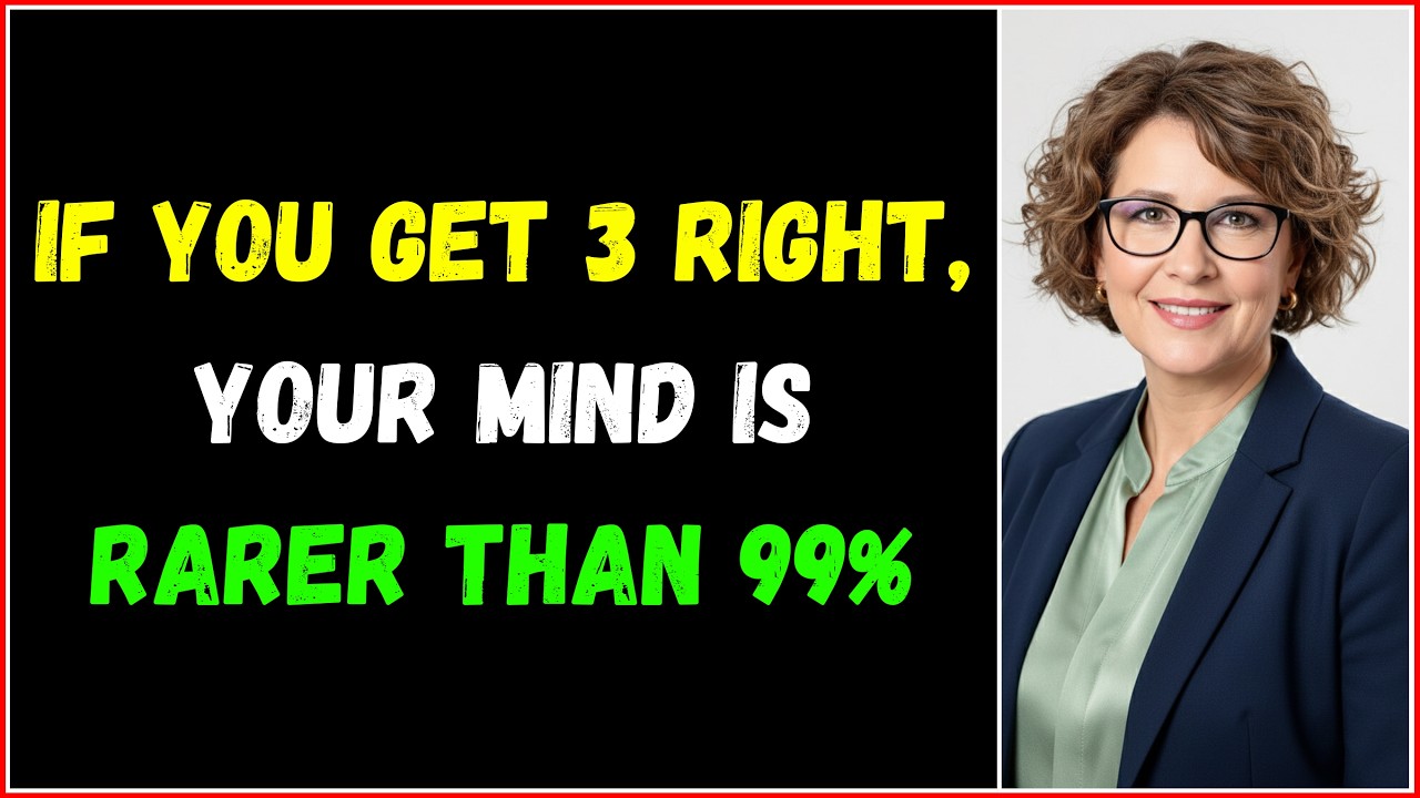 IF YOU GET 3 RIGHT YOUR MIND IS RARER THAN 99% IN THIS BRAIN QUIZ!
