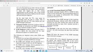 ICMP error reporting messages