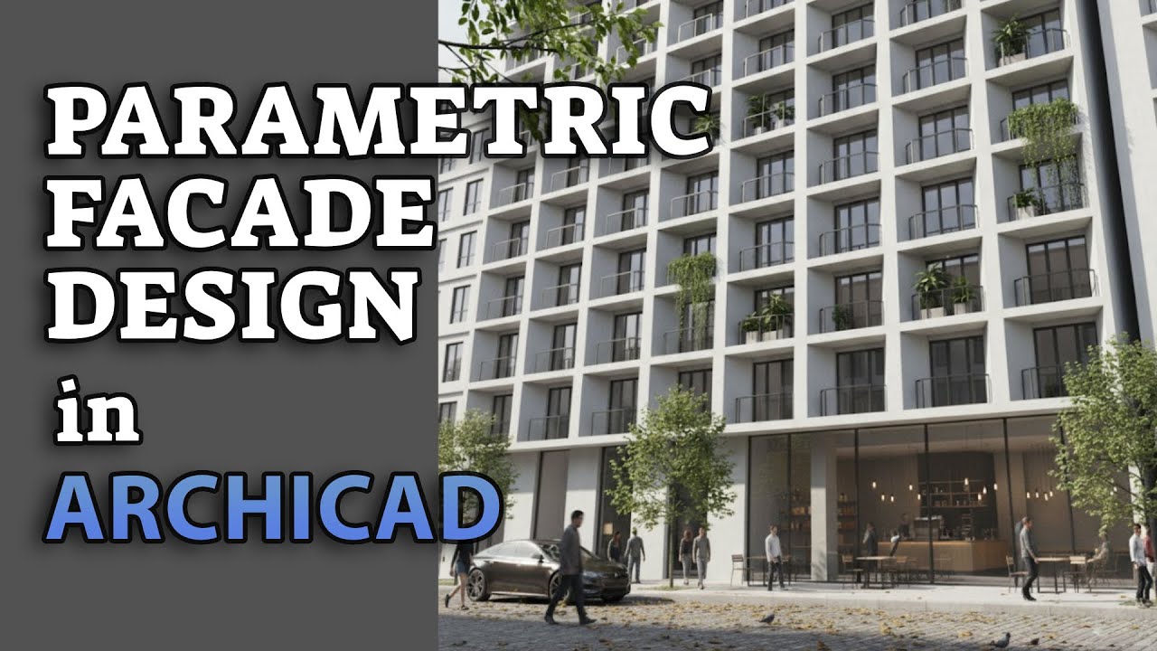Параметрическое проектирование фасадов в Archicad