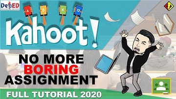 KAHOOT FULL TUTORIAL 2020 (HOW TO CREATE QUIZ ASSIGNMENT AND LINKED TO GOOGLE CLASSROOM)