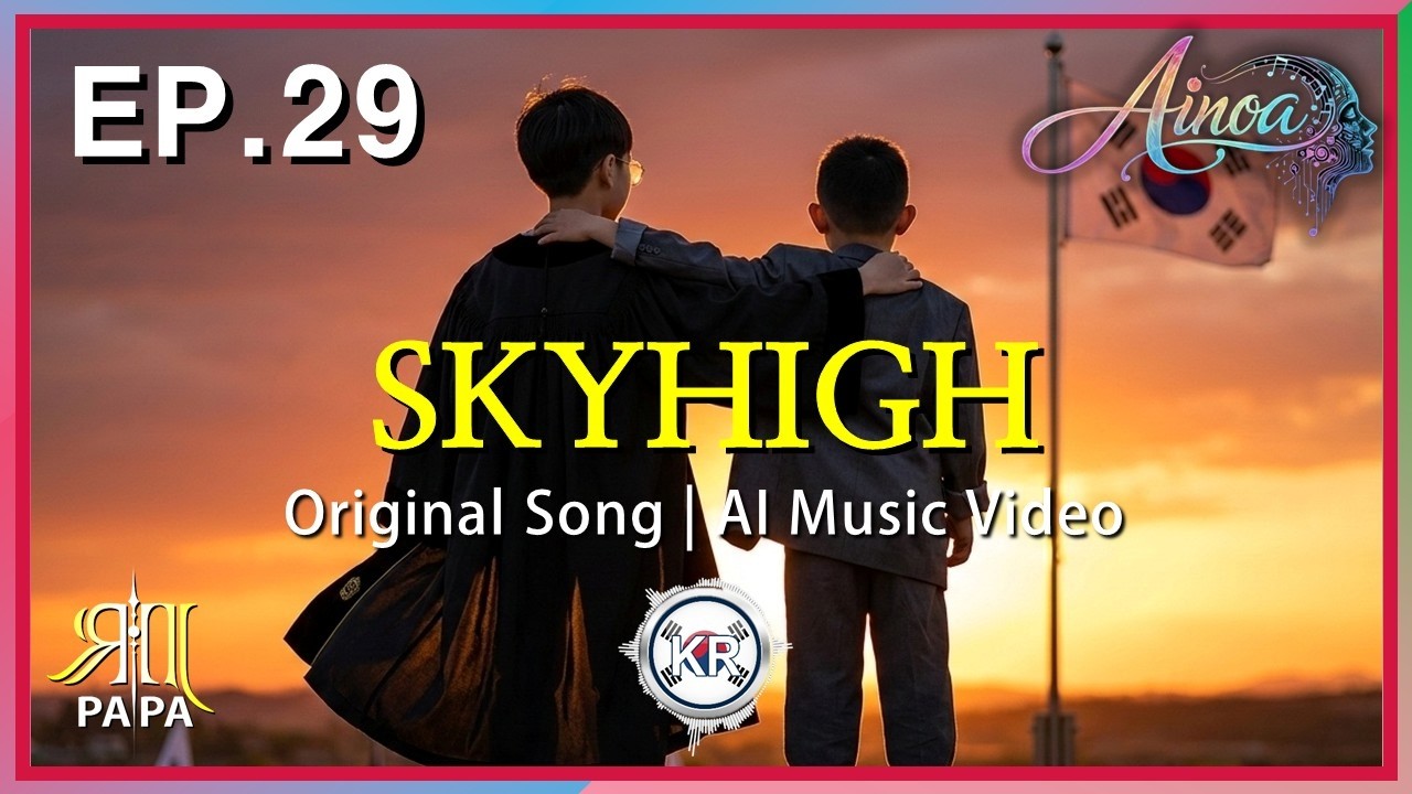 Noa Story EP.29 'SKYHIGH(HA!ram&HA!jun)' Official MV(KR) | Original Song | AI Music Video