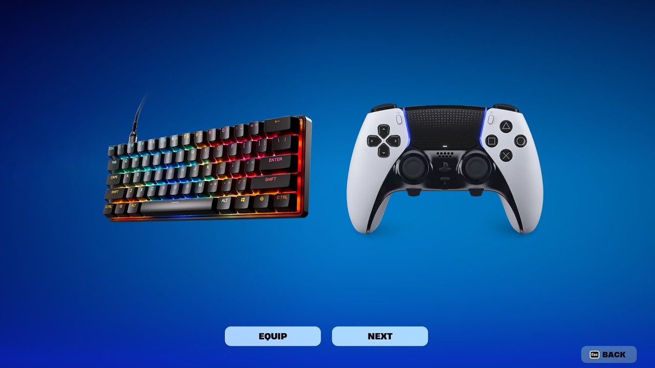 Keyboard & Controller Settings