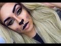 MAQUILLAJE GATUNO  HALLOWEEN MAKEUP (SENCILLO Y RAPIDO)