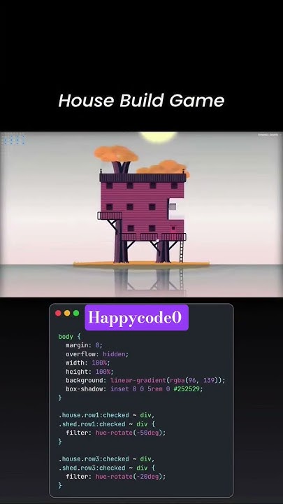 House Game using HTML CSS JavaScript ||| - YouTube