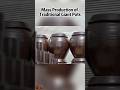 A massive,handcrafted clay jar made using ancient methods #asmr #handmade #shorts #pottery