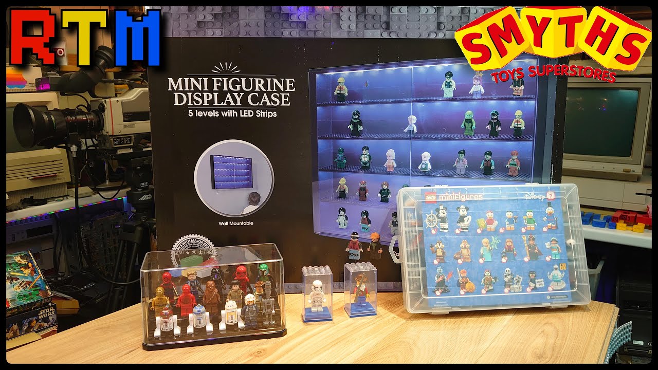 Finally an affordable Display Storage Solution for Lego Mini figures in 2024 and its GOT LIGHTS!
