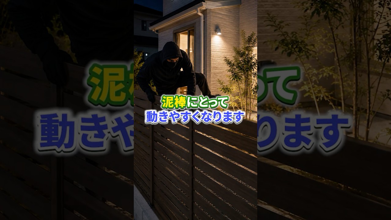 採用すると泥棒に狙われやすくなる設備TOP3