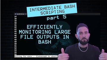 Efficiently Monitoring Large File Outputs in Bash