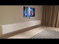 #BESTA #IKEA  wall mounted TV unit white  Unboxing & installation