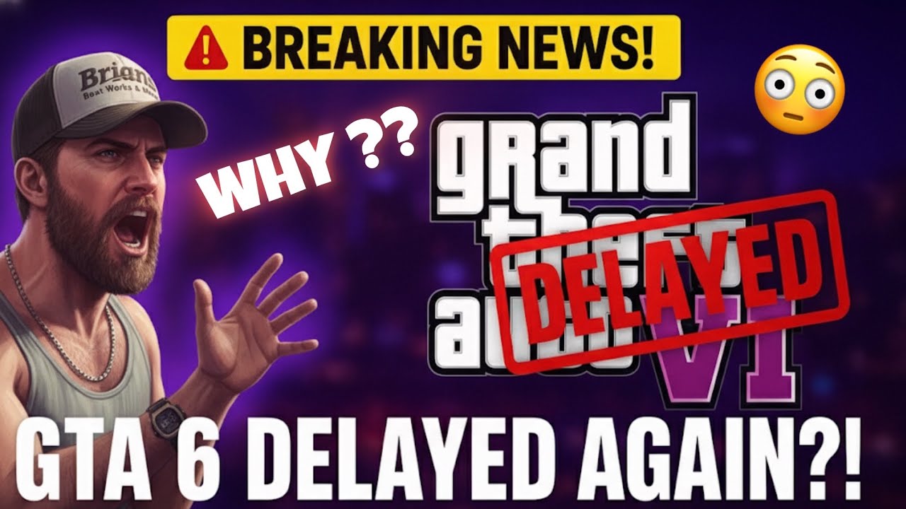 😡 GTA 6 Delayed Again?! The Real Reason Behind Rockstar’s Move 😱 - YouTube