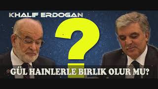 Abdullah Gül Karamollaoğlu Ile Neler Görüştü? Milletten Neyi Saklıyorlar?