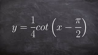 Learn How to Graph the Cotangent Function with a Phase Shift