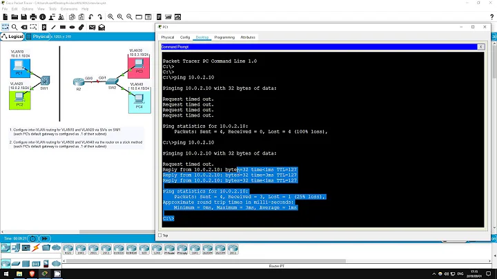 FREE CCNA Lab 052: InterVLAN Routing (SVI, Router on a Stick)