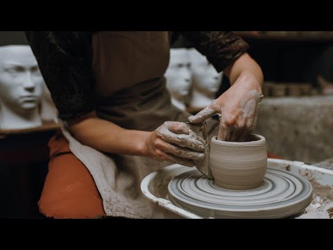 Air Dry Clay • ქოთანი თიხით, რომელიც ჰაერზე შრება
