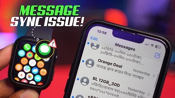 Message Sync Issues with Apple Watch from iPhone | Fix Apple Watch Not Syncing Messages