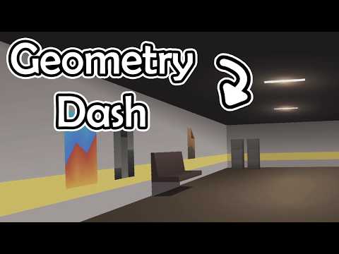 If I forget that I'm playing Geometry Dash, the video ends - Enter 9
